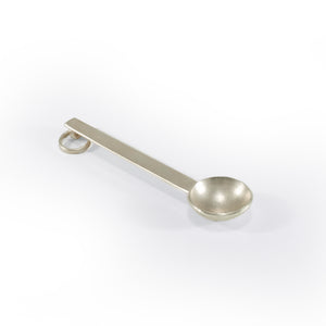 small silver spice spoon by justin klocke nishnabotna