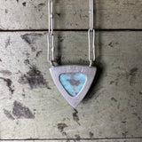 nishnabotna triangle larimer silver necklace